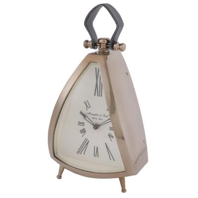 Republica Large Brass Mantel Clock